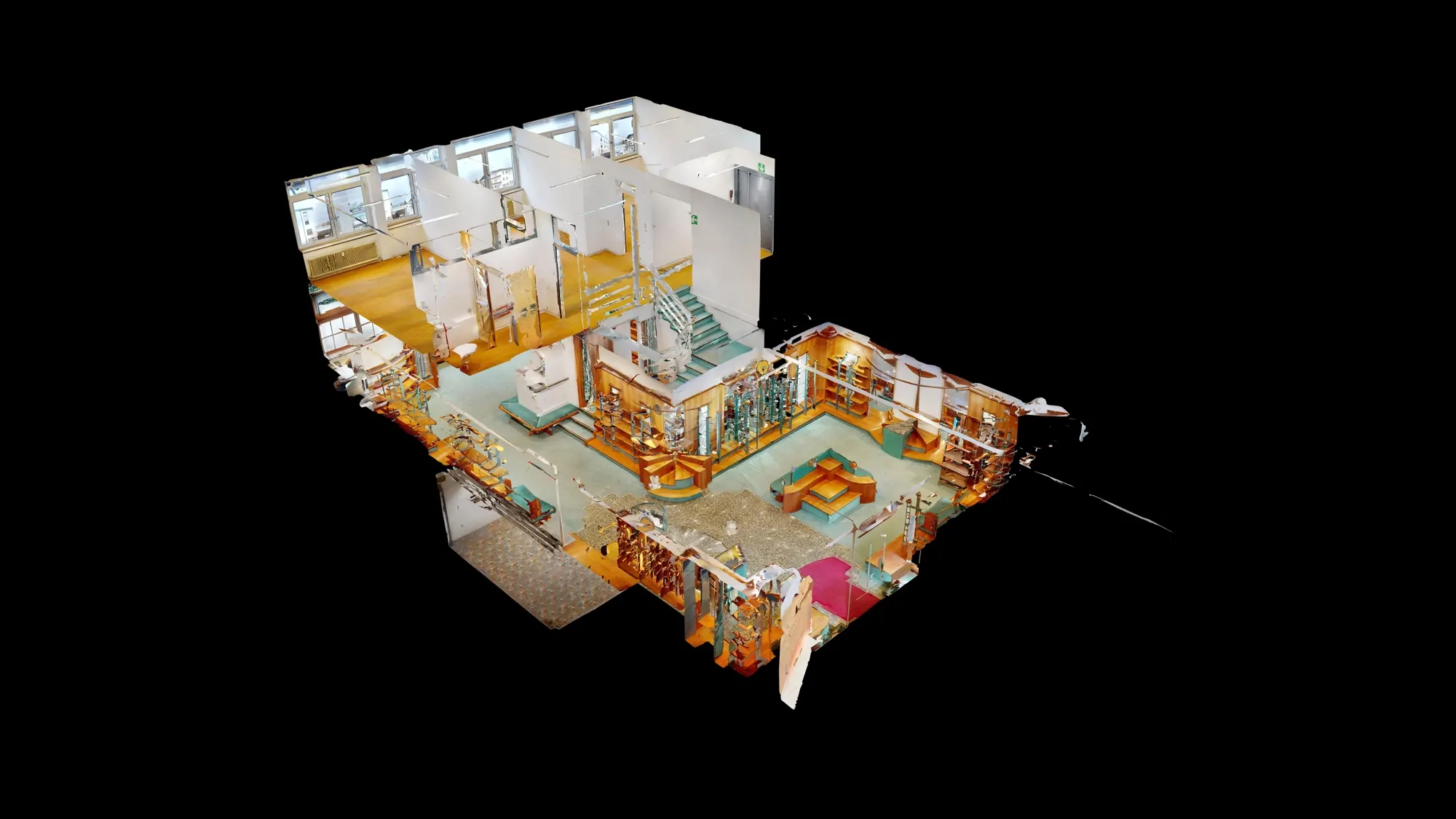 Groe-Geschaftsflache-mit-Buro-in-Zentrumsmitte-von-Saalfelden-Dollhouse-View